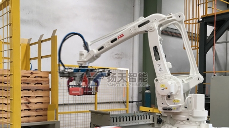 全自動(dòng)碼垛機(jī)器人將取代人工碼垛